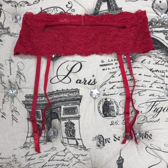 SALE Maidenform Super Sexy Lace Garter Belt - Picture 3 of 7